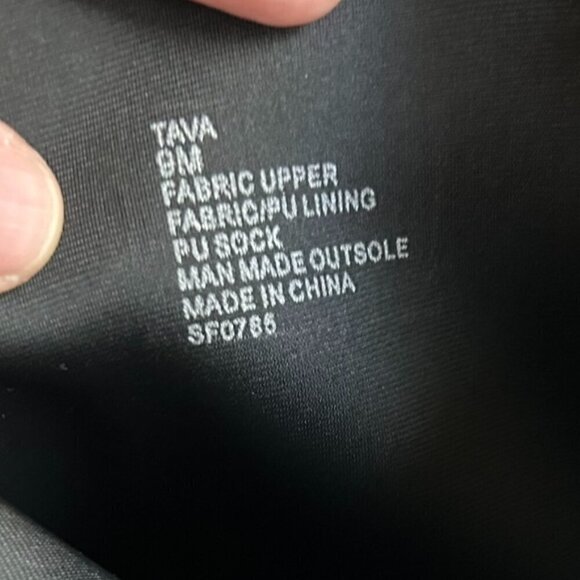 STEVE MADDEN Black Chunky Heel Knee High Tava Boot US 9 - Picture 6 of 6